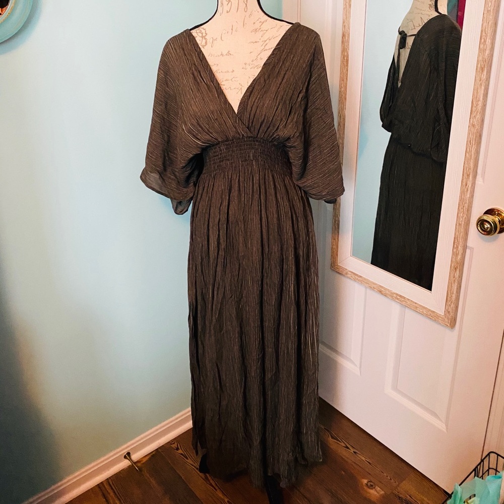 NEW NWT L & B Olive Ladies Maxi Dress Small Large